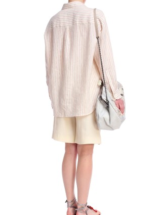 Розовая рубашка WEEKEND MAX MARA: фото 2 - Invogue
